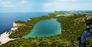 Jezioro pokoju slano lake kornati