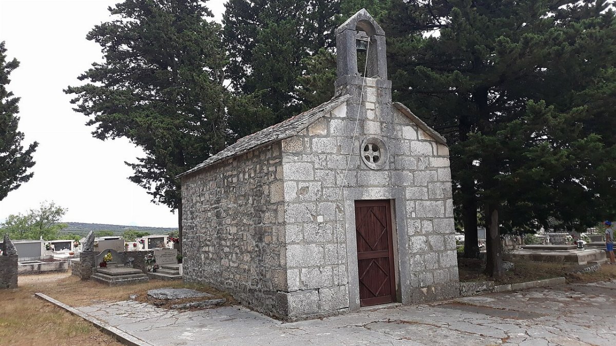 Kosciol sw cypriana na cmentarzu praznica